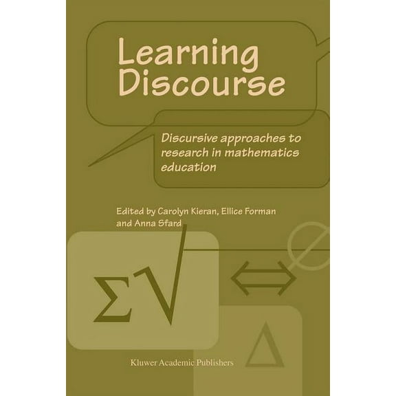 Learning Discourse: Discursive Approaches to Research in Mathematics Education, (Paperback)