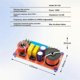 thumbnail image 2 of Hifi Bookshelf Speaker with Dedicated Crossover & Adjustable One High & One Low Frequency Divider - Fever Sound Quality, 2 of 5