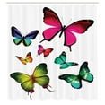thumbnail image 3 of Ambesonne Colorful Shower Curtain, Summer Tropic Jungle, 69"Wx75"L, Multicolor, 3 of 5