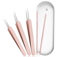 thumbnail image 1 of 5PCS Blackhead Remover Set Non-slip Acne Extractor Tool Acne Removal Tool, 1 of 7