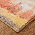thumbnail image 2 of Mohawk Home Prismatic Mixed Media Blush Contemporary Abstract Precision Printed Area Rug, 8'x10', Orange, 2 of 5