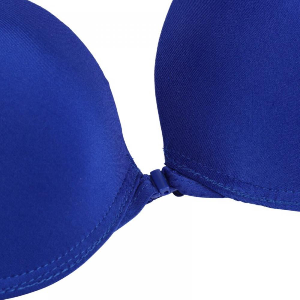 Snap Front Bra Blue Shampoo for Brassy Hair Brunette Bras for Women Front  Closure Sexy Wire Free 36 D Push Up Bras for Women Wire Bras Plus Size Rose  Push-up Bra Prime