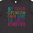 thumbnail image 4 of Inktastic Jane Austen Good Opinion Quote Gift Youth T-Shirt, 4 of 5