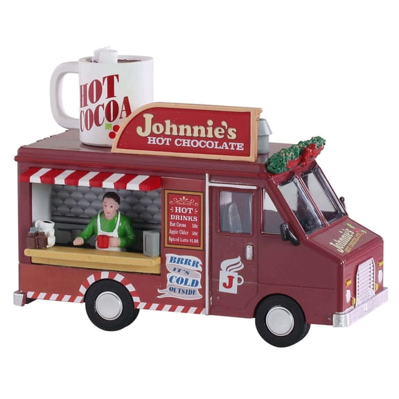 Lemax Village Collection Johnnie's Hot Chocolate Table Accent #93442