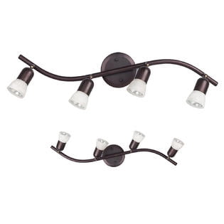 4 Bulb Interior Track Light, Oil Rubbed Bronze (Best Track Lighting Brands)