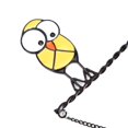 thumbnail image 2 of Búho Ventana Colgando Suncatcher Vidrieras Acrílico Sun Catcher Adornos de aves JShteea Libre de BPA, 2 of 9