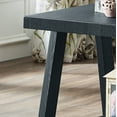 thumbnail image 4 of Xukmct Rectangle End Table with Bottom Shelf, Wood Side Table for Living Room, Office, Black, 4 of 5