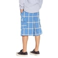 thumbnail image 2 of Hat and Beyond Men's Trendy Plaid Button Pocket Casual Loose Cargo Shorts, 2 of 5