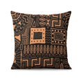 thumbnail image 3 of Throw Pillow Covers Set of 2 Decorative Throw Pillow Covers 20x20 Inch, Boho Farmhouse Geometric Pattern, Square Pillow Covers for Couch, Sofa, Bed, Fall Home Decor Cushion Covers, 3 of 7