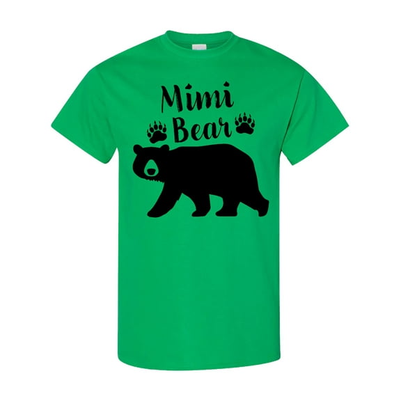 Inktastic Mimi Bear in Black T-Shirt