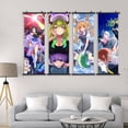 thumbnail image 1 of Pintura mural en rollo de tela, 4 paneles, limo, anime, 25 x 75 cm, 1 of 3