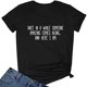 thumbnail image 1 of Camiseta de verano para mujer, camiseta de cuello redondo de ajuste regular para desplazamientos y viajes M, 1 of 7