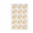 thumbnail image 1 of 15 Pcs/feuille Callcom Ccomhions Coussinets de Talon en Mousse pour Chaussures Bout Rond Protecteurs d'Oignon 4 Types, 1 of 6