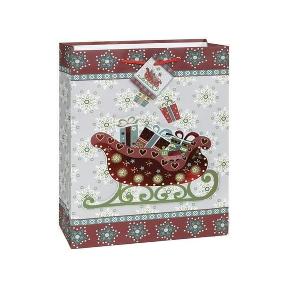 Unique Party Sleigh Christmas Gift Bag