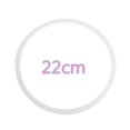 thumbnail image 2 of 22cm Pressure Cooker Sealing Ring Inner Diameter Silicone Gasket, 2 of 4