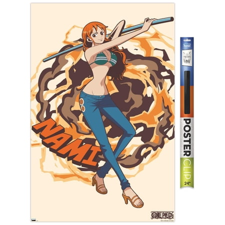 One Piece: Fishman Island - Nami Staff Wall Poster, 22.375" x 34"