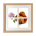 thumbnail image 1 of Écureuil Chrysanthème Automne Cadre Mur Table Affichage 4 Ouvertures Image, 1 of 3