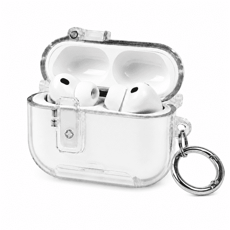 Vena For Apple AirPods Pro 3 Case TPU, with Auto Open Lock Cover, Protective Cover Compatible with MagSafe AirPods Pro Gen 3 3rd Generation, Clear