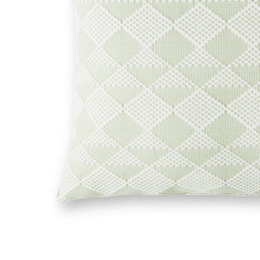Better Homes & Gardens 18 in x 18 in Diamond Geometric Outdoor Pillow