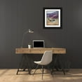 thumbnail image 3 of Sorenson, Jack 12x14 Black Ornate Wood Framed with Double Matting Museum Art Print Titled - River Breaks Bunch, 3 of 4