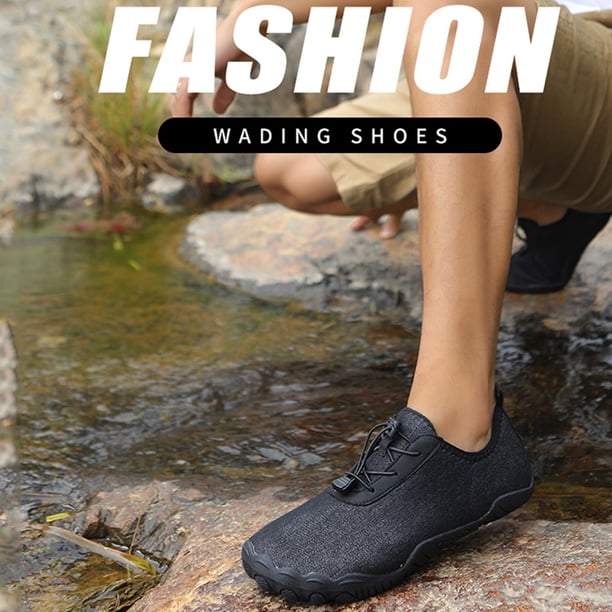 Zapatos de buceo transpirables Zapatos de vadeo para senderismo en el lago (black44) Likrtyny Tenis De Mujer Tenis De Hombre