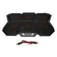 thumbnail image 1 of Laptop Cooler 6 High Speed Silent Adjustable Fans 2600RPM 12 RGB Modes with LED Screen for 12in To 17in Laptops, 1 of 14