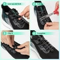 thumbnail image 5 of AIXMEET 1 Pair / 5 pairs No Tie Shoe Laces for adults, Elastic Shoe laces,shoelaces tieless, no tie shoelace for kids, 5 of 10