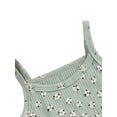 thumbnail image 4 of Dewadbow Toddler Floral Outfits Girl Sleeveless Tank Top Flared Pants Set, 4 of 6
