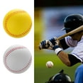 thumbnail image 2 of ZPAQI PU Elastic Solid Wear Resistant Base Ball Batting Practice Softball for Bat Hit, 2 of 10