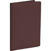 Royce Leather Passport Holder and Travel Document Organizer in Leather, Burgundy, One Size