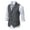 Gray Coat, variant on Men's Herringbone Tweed Vest Notched Lapel Blazers Sleeveless Single Breasted Suit Jacket Wool Blend Slim Fit Waistcoat Vintage Business Office Outerwear