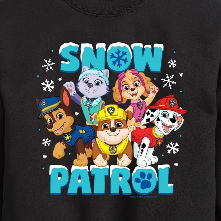 Paw patrol sweatshirt 4t sale