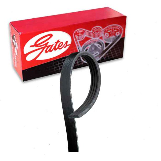 Gates AC MicroV Serpentine Belt compatible with Mazda Miata 1.6L L4 19901993