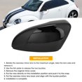 thumbnail image 4 of Reversing Mirror Housing Glossy Black Rear View Door Wing Mirror Cover 3C8857537 3C8857538 Fits For  / CC / EosLeft Side, 4 of 8