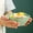 Green, variant on Meggemo Wheat Straw Food Bowl Microwave Safe Unbreakable Tableware Stackable Portable Dining Container 5.31x2.36 Inch