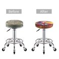 thumbnail image 5 of Honeii Meditating Cute Horse Bar Stool Covers – Perfect Fit for 12" to 14" Round Stools, Crease-Resistant, Stretchy, Washable & Dustproof Seat Slipcovers-14 inch, 5 of 7