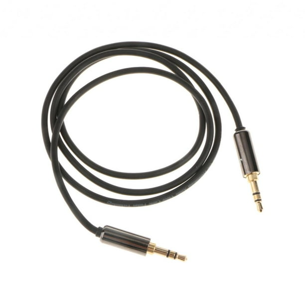 3.5 Mm A Sonido Auriculares Audio Del Coche AUX Cable De Extensión Azul 1 metro