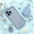 thumbnail image 3 of iFace Reflection Soft Silicone Strap Grip Holder Smartphone Ring for Girls and Woman - Kusumi Purple, 3 of 5