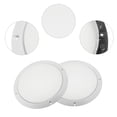 thumbnail image 4 of Cubierta de altavoz de Metal para coche 2 uds Unique Bargains Protector de bocina para parrilla de Subwoofer color blanco, 4 of 7