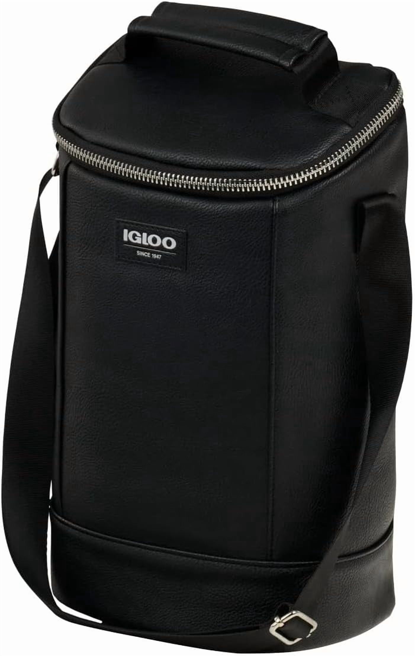 Igloo Luxe Collection Beverage Tote, MaxCold Insulation, Removable Divider, Metallic Liner
