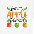 thumbnail image 4 of Inktastic Future Apple Farmer- Apples and Leaves Boys or Girls Baby Bodysuit, 4 of 5