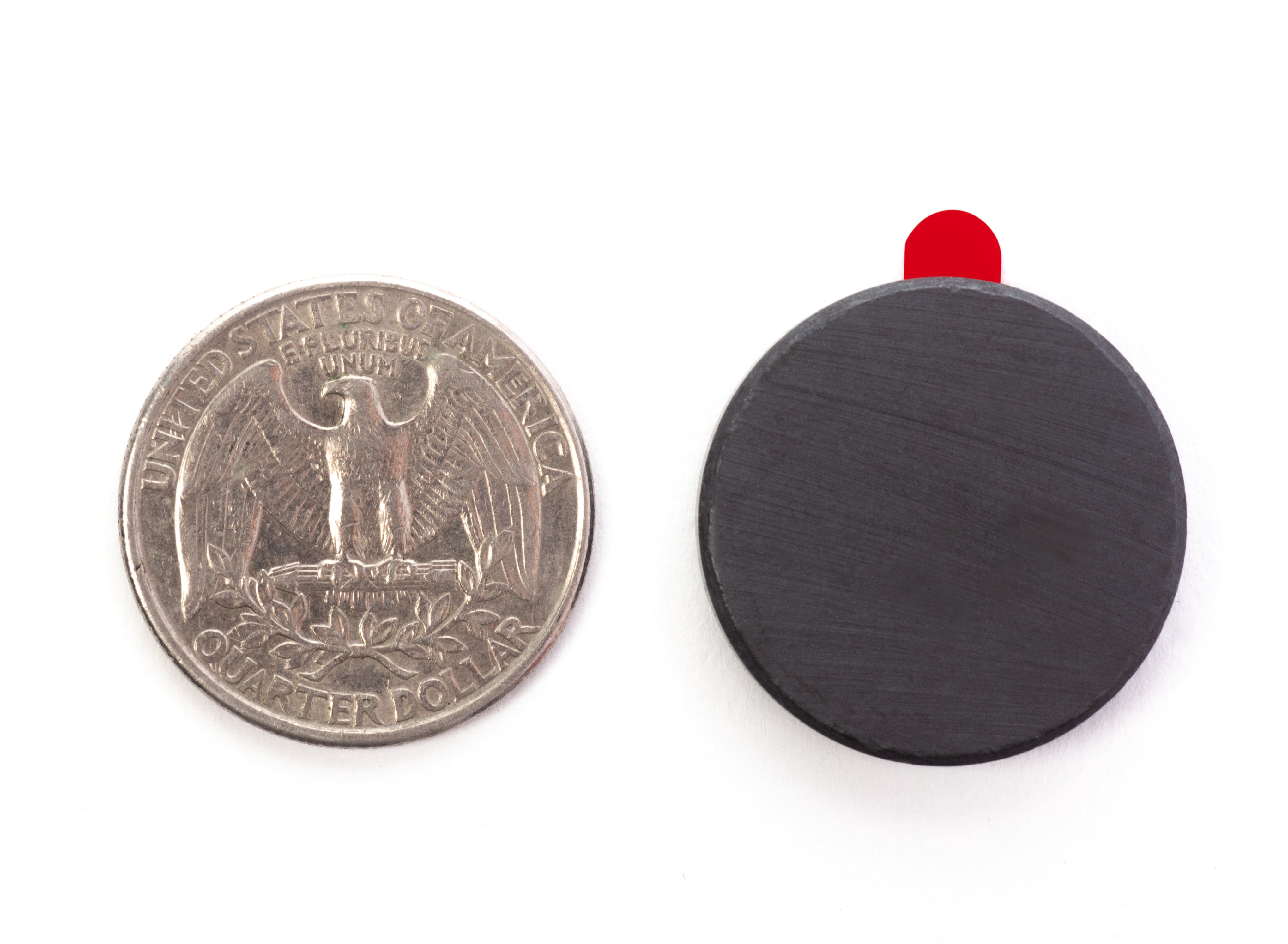 Super Strong Adhesive Magnets for Crafts and Home – 1 Inch Circle Disk Magnets with Sticky Adhesive, Great for DIY Crafts, Kitchen, Workshop and Organization