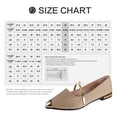 thumbnail image 2 of BRIGHTFUFU 1 par de zapatos desnudos planos puntiagudos de verano elegantes zapatos de mujer soltera antideslizantes con perlas, 2 of 7