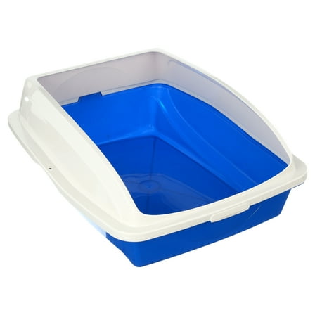 Van Ness Large Framed Cat Pan (Cat Litter Box with Rim)