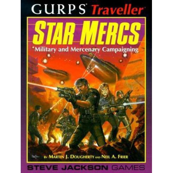 Pre-Owned GURPS Traveller: Star Mercs (Paperback) 1556343647 9781556343643