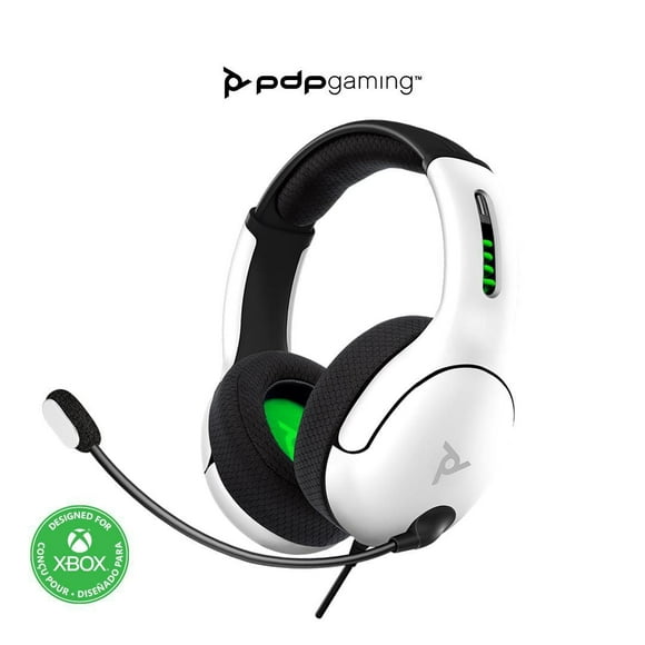 PDP Gaming LVL50 Wired Stereo Gaming Headset: White - Xbox Series X|S, Xbox One, Xbox, Xbox