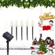 thumbnail image 2 of lampara solar Irfora Directo de fábrica Amazon Explosivo Solar LED Estrella de cinco puntas Árbol de Navidad Copo de nieve Jardín Luz de vacaciones al aire libre Estrella de cinco puntas Irfora lampara solar, 2 of 5