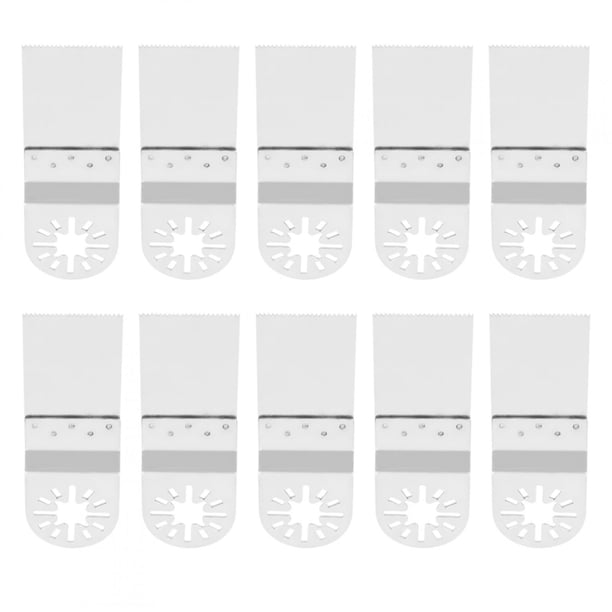 10 hojas de sierra multiherramienta oscilantes de 31 mm, herramienta de corte de precisión para metal, madera y plástico.