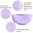 thumbnail image 4 of 5-Pack Unbreakable 5.3in Cereal Bowls Food-Safe Dishwasher & Microwave Safe for Cereal Salad Soup Snacks Purple​, 4 of 8
