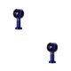 thumbnail image 2 of Injueey Ventilador Ventiladores recargables USB Potente viento Hogar Presenta Refrigeración por aire Azul oscuro 2Conjunto, 2 of 6